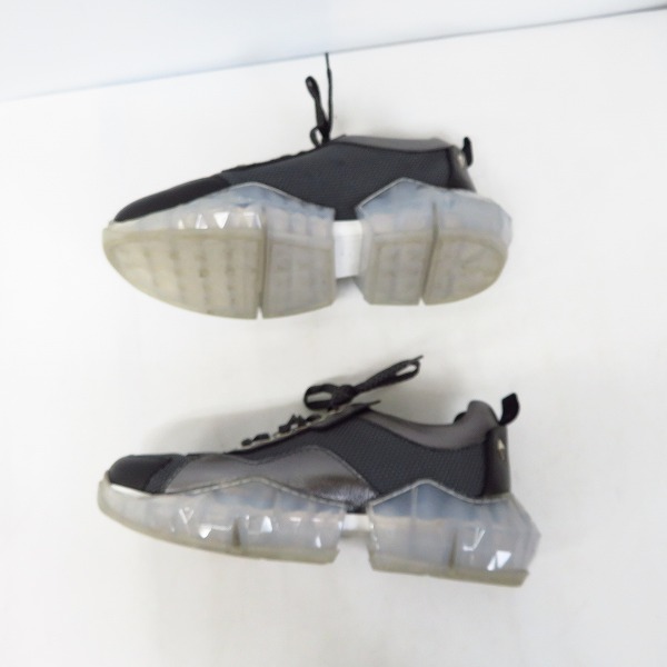 実際に弊社で買取させて頂いたJIMMY CHOO/ジミーチュウ Diamond/ダイヤモンド スニーカー/40の画像 3枚目