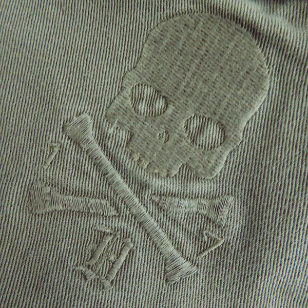 実際に弊社で買取させて頂いた【JPタグ】HYDROGEN/ハイドロゲン スカル刺繍 コットン カーゴパンツ Size：30の画像 6枚目