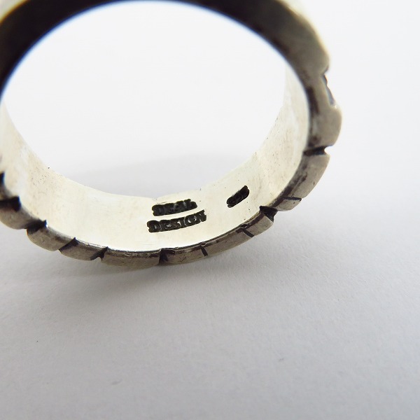 実際に弊社で買取させて頂いたDEAL DESIGN/ディールデザイン ロゴリング 21号の画像 5枚目