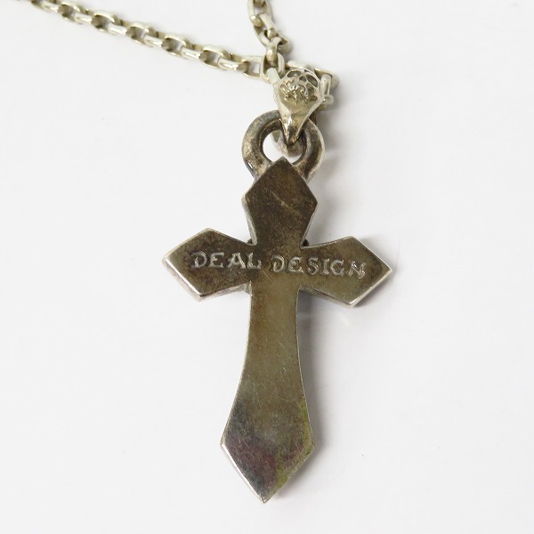 実際に弊社で買取させて頂いたDEAL DESIGN/ディールデザイン リバイブクロス ネックレス チェーン付の画像 2枚目
