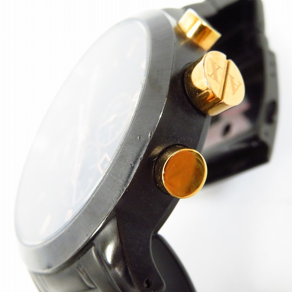 実際に弊社で買取させて頂いたARMANI EXCHANGE/アルマーニエクスチェンジ クォーツ アナログ腕時計 AX1350の画像 5枚目