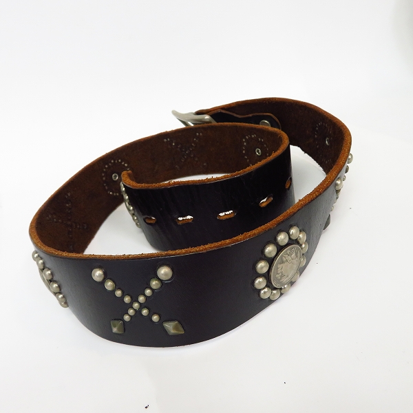 実際に弊社で買取させて頂いたHTC/エイチティーシー インディアンコンチョベルト 32の画像 1枚目