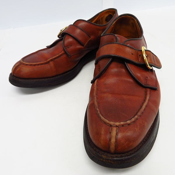 実際に弊社で買取させて頂いたAllen Edmonds/アレン・エドモンズ レザーモンクストラップシューズ/8D