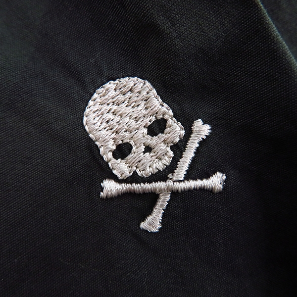 実際に弊社で買取させて頂いた【未使用】HYDROGEN/ハイドロゲン カモフラ/迷彩柄 スカル刺繍 ハーフスリーブ/半袖 シャツ Size：Sの画像 5枚目