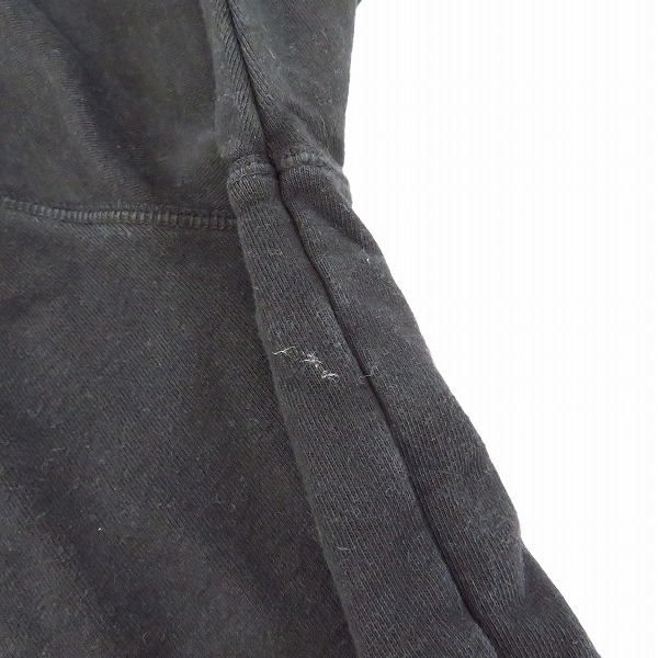 実際に弊社で買取させて頂いたDIET BUTCHER SLIM SKIN/ダイエットブッチャースリムスキン 17AW 英字 刺繍 半袖プルオーバーパーカーの画像 5枚目