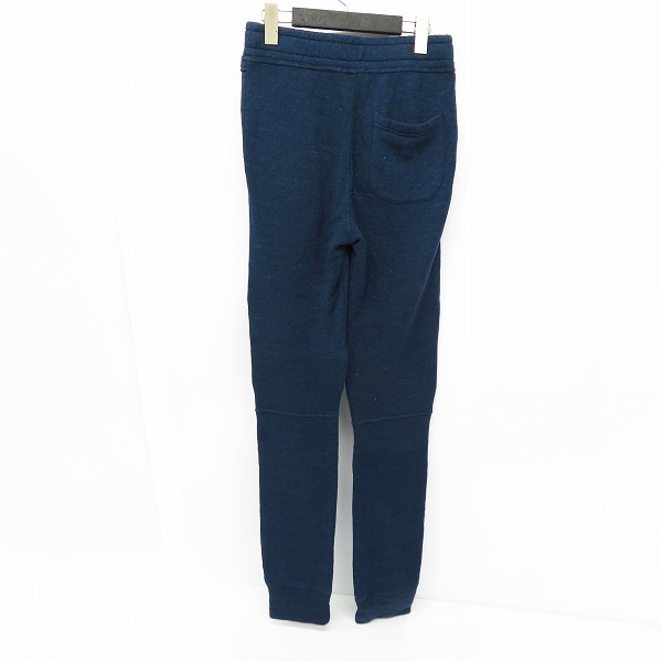 実際に弊社で買取させて頂いたBALMAIN/バルマン スウェット バイカーパンツ ネイビー/Sの画像 1枚目