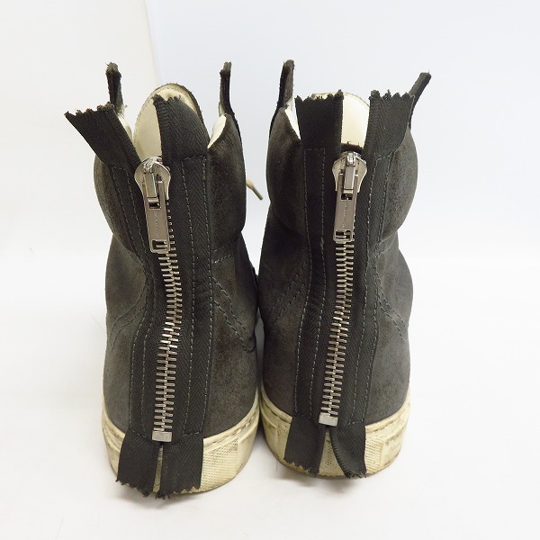 実際に弊社で買取させて頂いたKRISVANASSCHE/クリスヴァンアッシュ バックジップ ハイカットスニーカー/42の画像 1枚目
