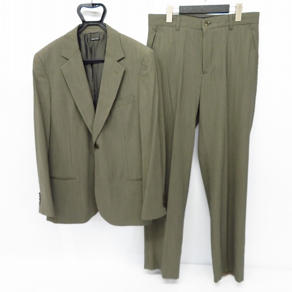 実際に弊社で買取させて頂いたGIORGIO ARMANI/ジョルジオアルマーニ ウール スーツ セットアップ/50