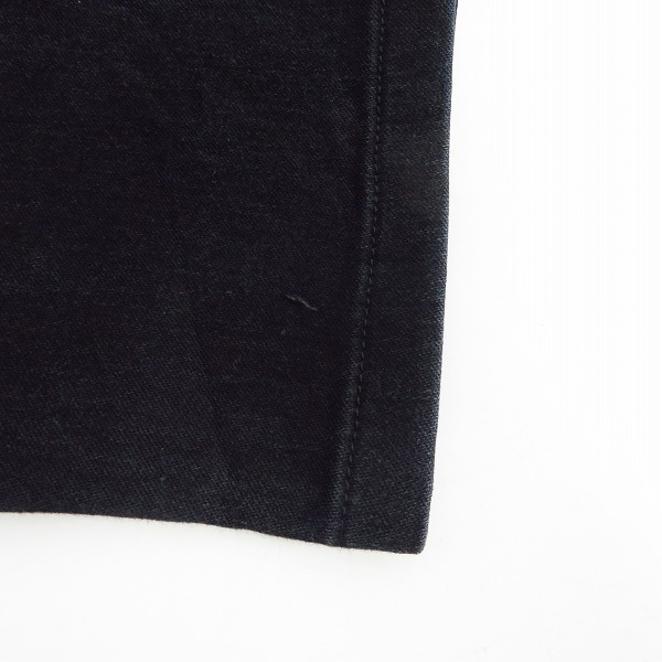 実際に弊社で買取させて頂いたBALMAIN/バルマン 15SS バイカーデニムパンツ ブラック HT551-B363/29の画像 8枚目