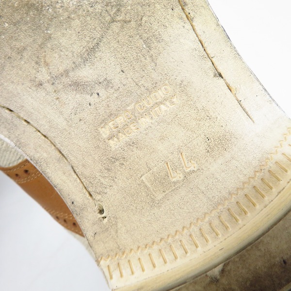 実際に弊社で買取させて頂いたEMPORIO ARMANI/エンポリオアルマーニ ドレスシューズ/44の画像 7枚目