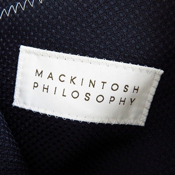 実際に弊社で買取させて頂いたMACKINTOSH PHILOSOPHY/マッキントッシュフィロソフィー TROTTER/トロッター ジャケット/パンツ セットアップ 36R/38の画像 2枚目