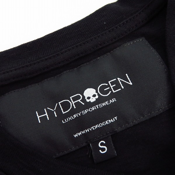 実際に弊社で買取させて頂いたHYDROGEN/ハイドロゲン 左肩スカルボタン長袖Tシャツ/Sの画像 2枚目