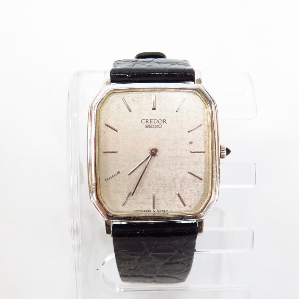 SEIKO/セイコー CREDOR/クレドール 18KWG クォーツ/腕時計/ウォッチ