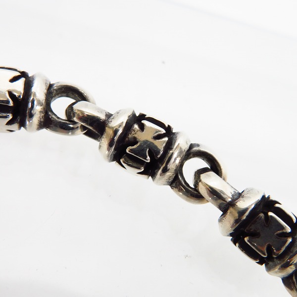 実際に弊社で買取させて頂いたTRAVIS WALKER/トラヴィスワーカー OUTLAW BRACELET WITH T-BAR 8リンクの画像 8枚目