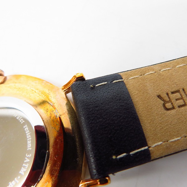 実際に弊社で買取させて頂いたDaniel Wellington/ダニエルウェリントン レザーベルト 腕時計【動作未確認】の画像 4枚目