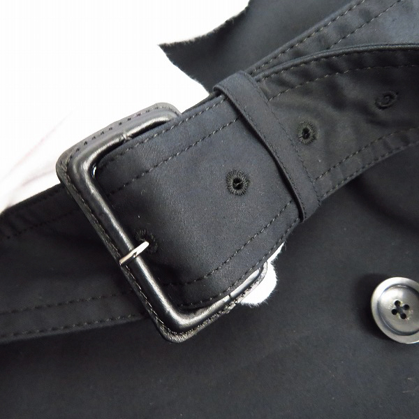 実際に弊社で買取させて頂いた【未使用】Lounge Lizard/ラウンジリザード STRETCH TWILL REPEAL FINISH TRENCH COAT 5676/1の画像 6枚目