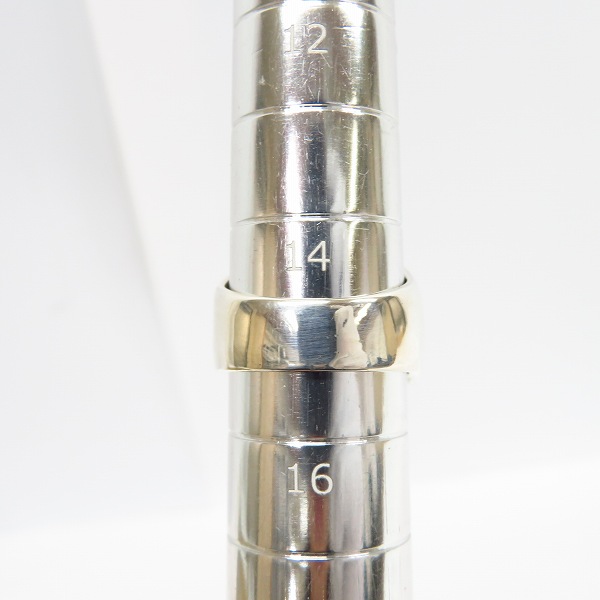 実際に弊社で買取させて頂いた【ギャラ】CRAZY PIG/クレイジーピッグ SMALL EVIL SKULL RING 15号の画像 6枚目