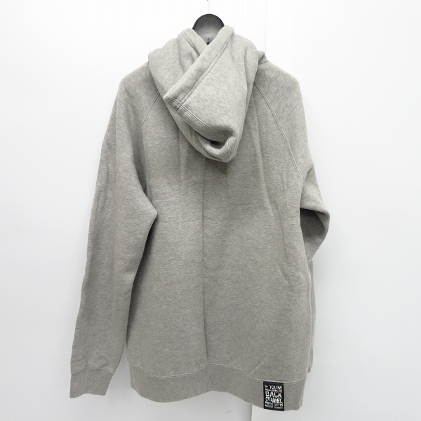 実際に弊社で買取させて頂いたBackChannel/バックチャンネル プルオーバーパーカー グレー/Lの画像 1枚目