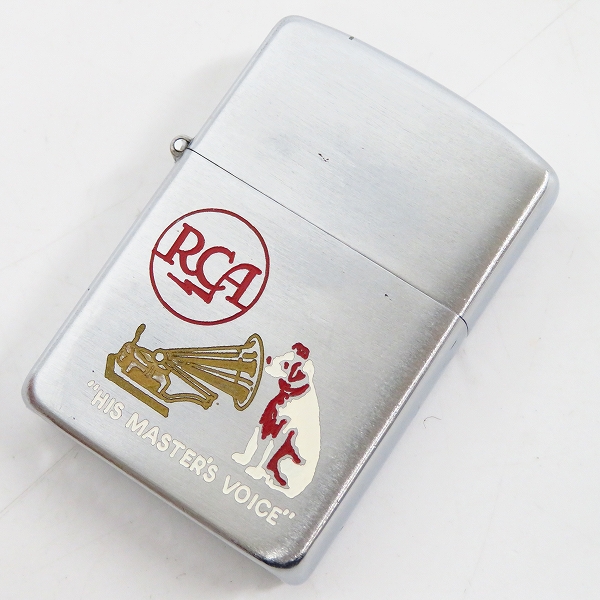 Zippo rca スリムタイプ ニッパー犬 ZIPPO/ジッポー RCA Zippo rca スリムタイプ ニッパー犬 ZIPPO/ジッポー RCA