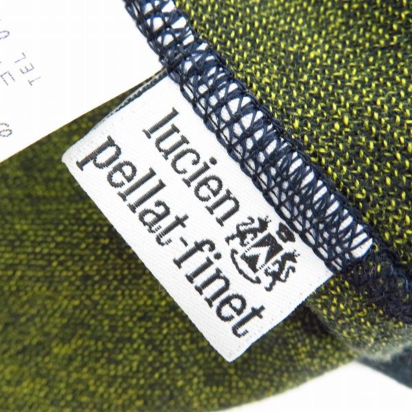 実際に弊社で買取させて頂いたLucien pellat-finet/ルシアンペラフィネ ニット/セーター スマイル/マリファナ Sの画像 2枚目