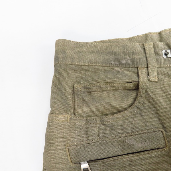 実際に弊社で買取させて頂いたBALMAIN/バルマン 13SS バイカーデニムパンツ T577 C164/28の画像 7枚目