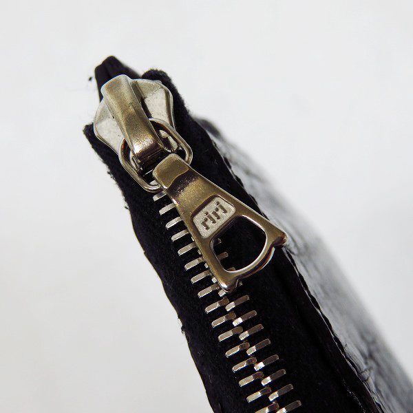 実際に弊社で買取させて頂いた【ギャラ付】BILL WALL LEATHER/BWL/ビルウォールレザー L字ジップ コインケースｗ/アリゲーターの画像 6枚目