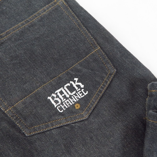 実際に弊社で買取させて頂いたBackChannel/バックチャンネル デニムパンツ バックプリント/Mの画像 7枚目