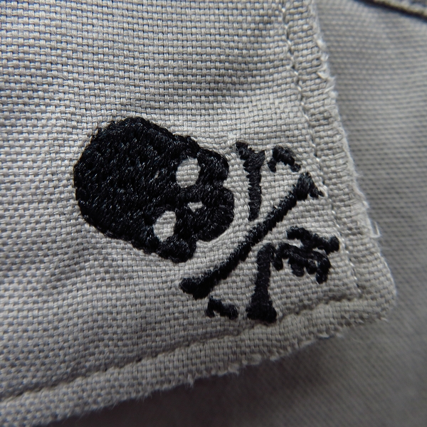 実際に弊社で買取させて頂いたHYDROGEN/ハイドロゲン 1ポイントスカル ロングスリーブ/長袖 コットンシャツ Size：Sの画像 3枚目