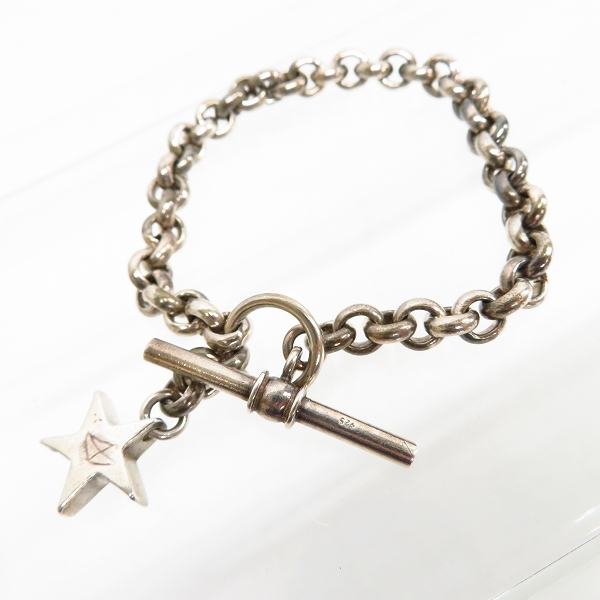 実際に弊社で買取させて頂いたCRAZY PIG DESIGNS/クレイジーピッグ STAR BRACELET スター ブレスレット