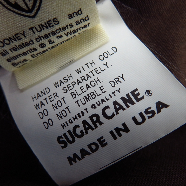 実際に弊社で買取させて頂いたSUGAR CANE/シュガーケーン Johnny ワークシャツ Mの画像 6枚目