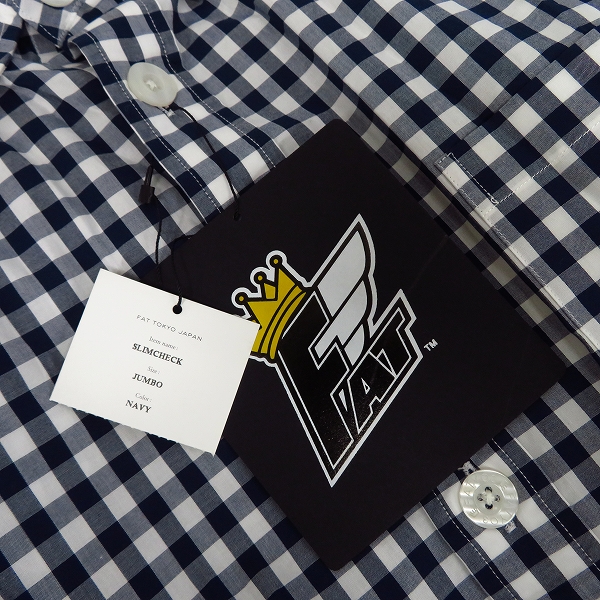 実際に弊社で買取させて頂いた【未使用含む】FAT/エフエーティー シャツ 長袖/7分丈 コットン/JUNBO 3点セットの画像 4枚目