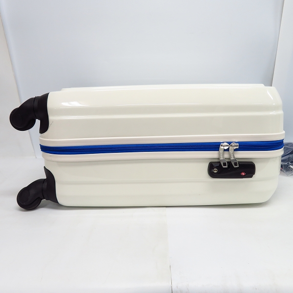 実際に弊社で買取させて頂いたle coq sportif/ルコックスポルティフ キャリーバック ホワイトの画像 3枚目