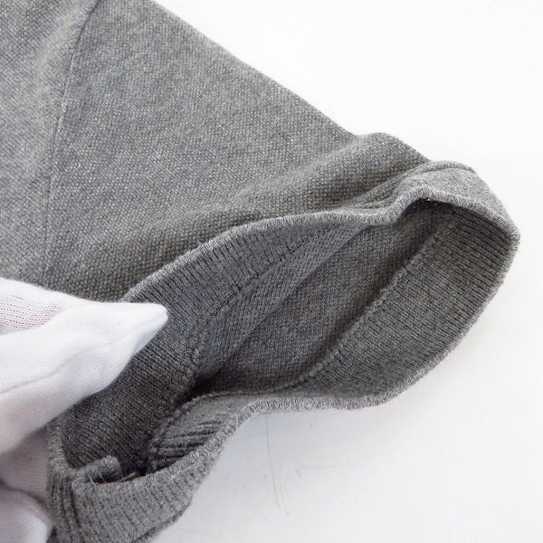 実際に弊社で買取させて頂いたMAISON KITSUNE/メゾンキツネ ワンポイント刺繍 半袖 ポロシャツ/XSの画像 5枚目