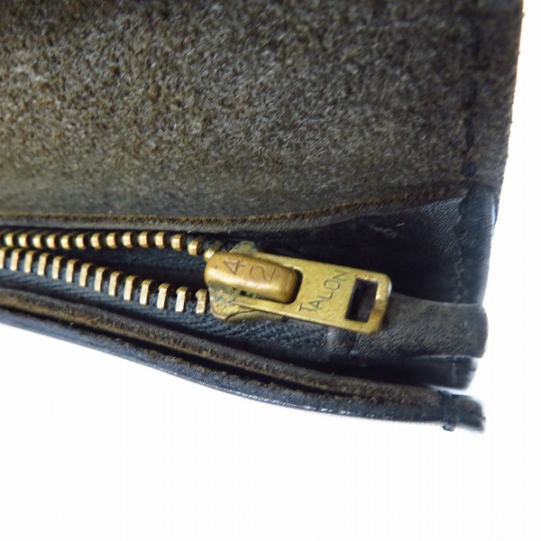 実際に弊社で買取させて頂いたHTC/HOLLYWOOD TRADING CO/エイチティーシー 長財布/ロングウォレット レザー スタッズの画像 6枚目