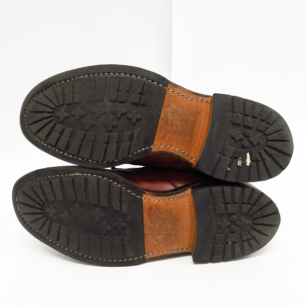 実際に弊社で買取させて頂いたAllen Edmonds/アレン・エドモンズ レザーモンクストラップシューズ/8Dの画像 2枚目