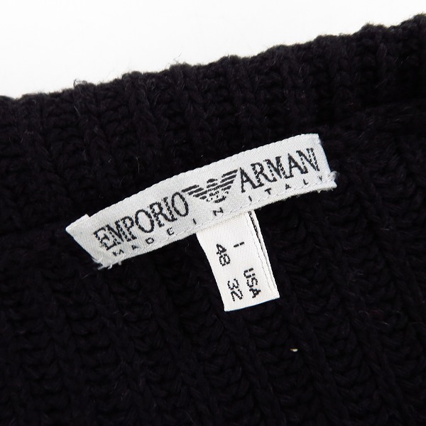実際に弊社で買取させて頂いたEMPORIO ARMANI/エンポリオアルマーニ ニットセーター/48の画像 2枚目