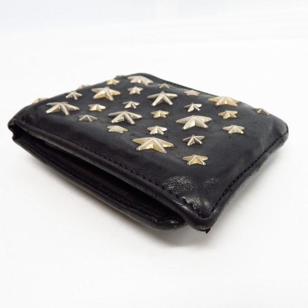 実際に弊社で買取させて頂いたJIMMY CHOO/ジミーチュウ スタースタッズウォレット/二つ折り財布の画像 2枚目