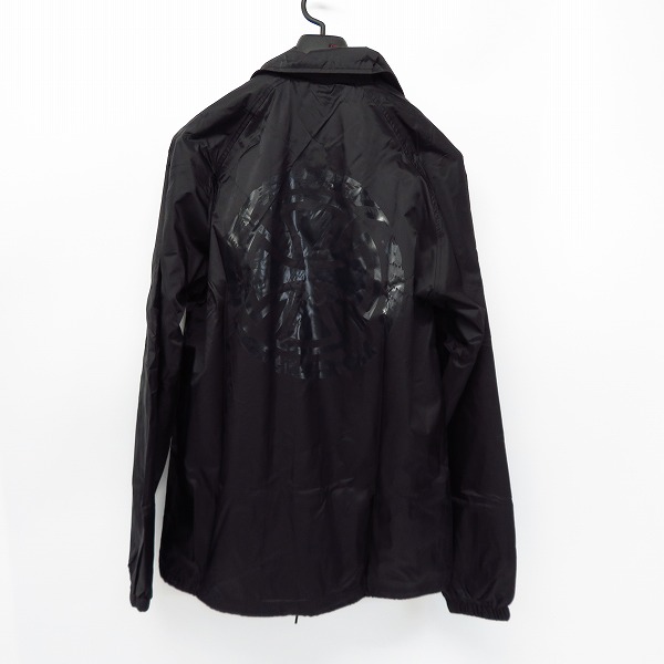 実際に弊社で買取させて頂いたINDEPENDENT/インディペンデント SPEED KILLS コーチジャケット ブラック/黒 Sの画像 1枚目