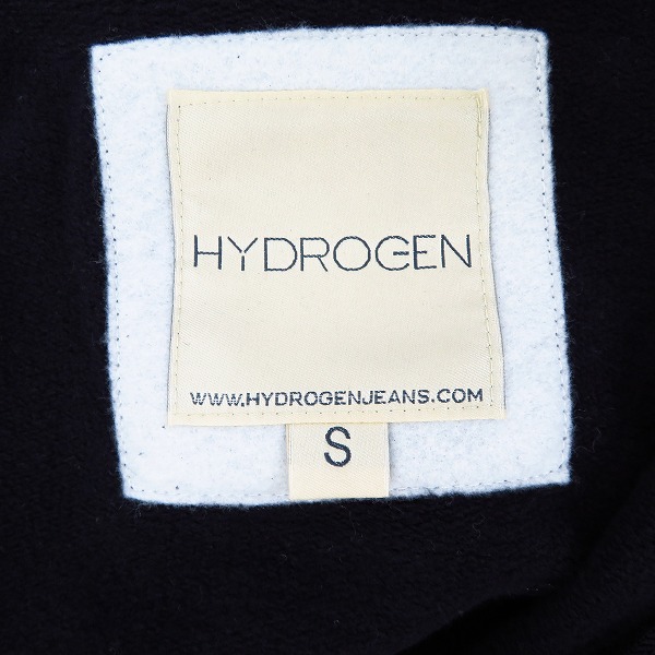 実際に弊社で買取させて頂いたHYDROGEN/ハイドロゲン スカルワッペン ノースリーブ ジップアップパーカー/ベスト Sの画像 2枚目