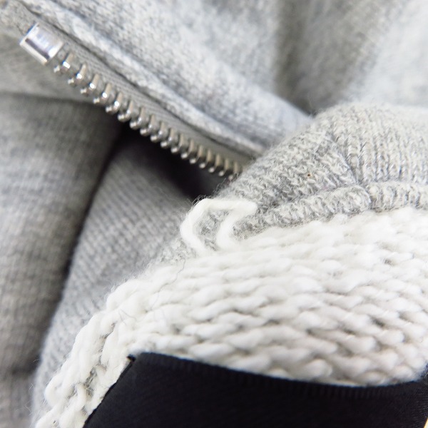 実際に弊社で買取させて頂いたLOUNGE LIZARD/ラウンジリザード スウェットジップアップパーカー/1の画像 5枚目