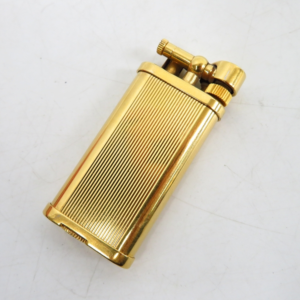 実際に弊社で買取させて頂いたdunhill/ダンヒル UNIQUE/ユニーク ガスライター ゴールドの画像 1枚目