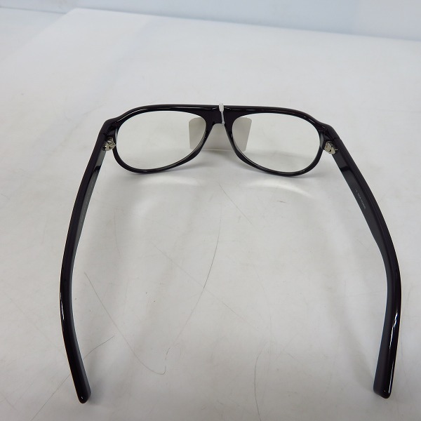実際に弊社で買取させて頂いた【未使用】Dior Homme/ディオールオム メガネフレーム BLACK TIE1の画像 3枚目
