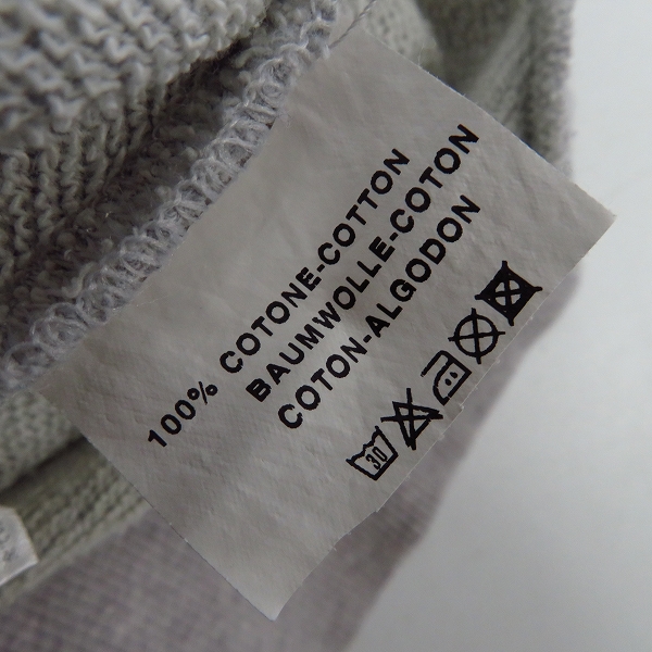 実際に弊社で買取させて頂いたHYDROGEN/ハイドロゲン スカルプリント パーカー グレー Sの画像 4枚目