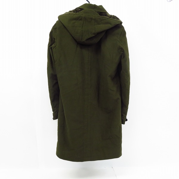 実際に弊社で買取させて頂いた【未使用】FACTOTUM/ファクトタム モールスキンストレッチアラスカンコート 01030534 カーキ/46の画像 1枚目