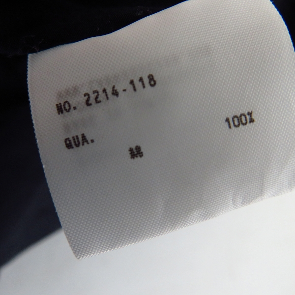 実際に弊社で買取させて頂いたLAD MUSICIAN/ラッドミュージシャン スタンドカラーシャツ 2214-118/42の画像 3枚目