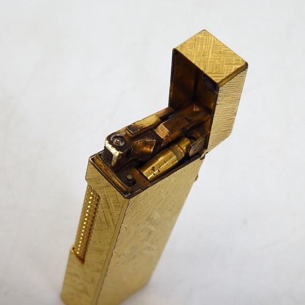 実際に弊社で買取させて頂いたdunhill/ダンヒル スリム ローラー ガスライター ゴールドの画像 5枚目
