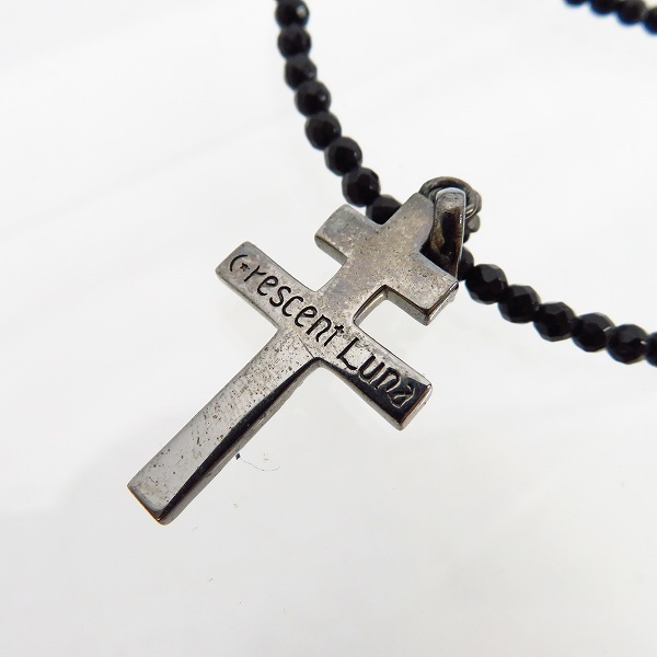 実際に弊社で買取させて頂いたCrescent Luna/クレセントルナ MAXIMO オニキス ネックレスの画像 1枚目