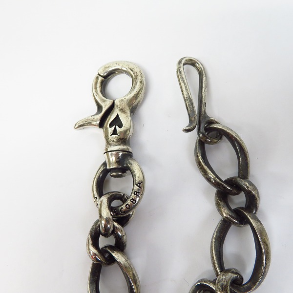 実際に弊社で買取させて頂いたCELT&COBRA/ケルト&コブラ 1st シルバー ウォレットチェーンの画像 1枚目