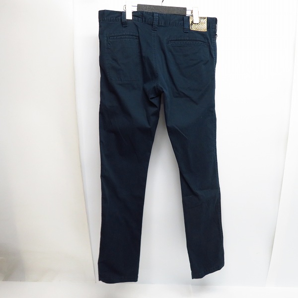 実際に弊社で買取させて頂いたuniform experiment/ユニフォームエクスペリメント SLIM-FIT CINO PANT ネイビー UE-150048/2の画像 1枚目