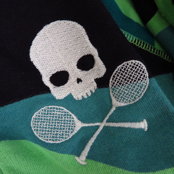 実際に弊社で買取させて頂いたHYDROGEN/ハイドロゲン スカル刺繍 ジャケット XSの画像 3枚目